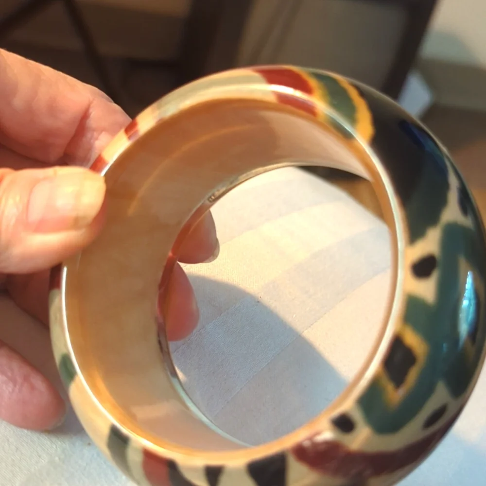 Chunky Bangle bracelet - Picture 3 of 4